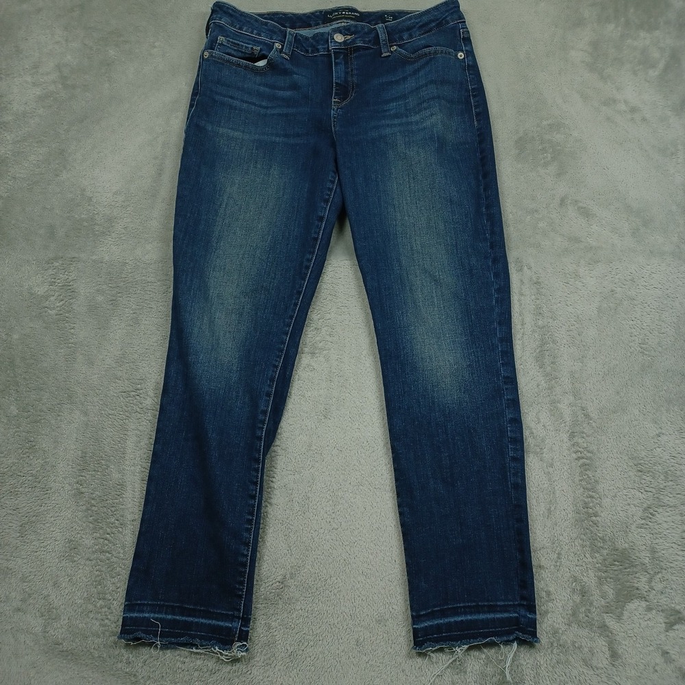 Lucky Brand Women's Skinny Jeans - Dark Blue Wash